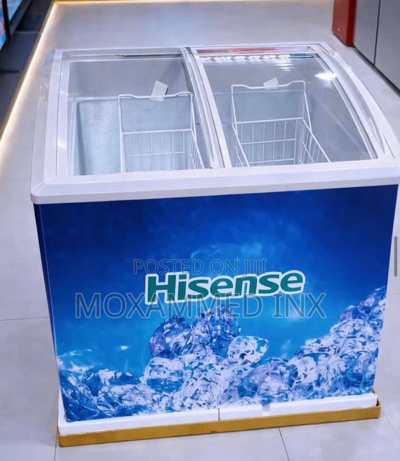 Hisense Showcase Freezer Fc-28 Dd (213l)Onyesha Bidhaa Zako Huku