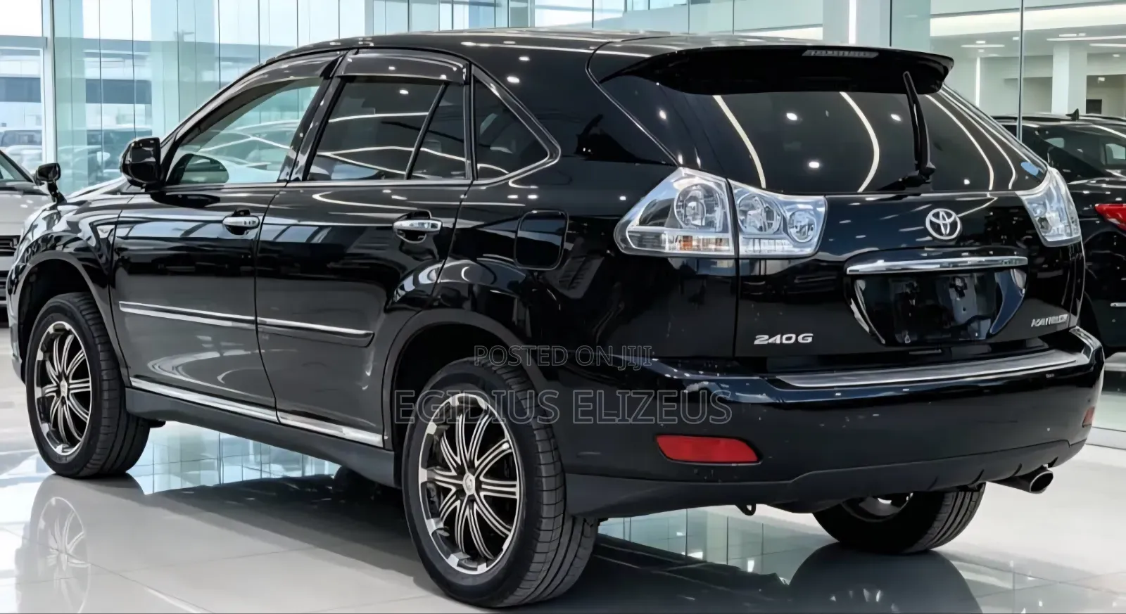 Toyota Harrier 2010 Black