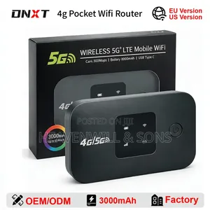 Universal Pocket Wifi Router 4g/5g –300mbps–16 Users | Battery 12+ HRS