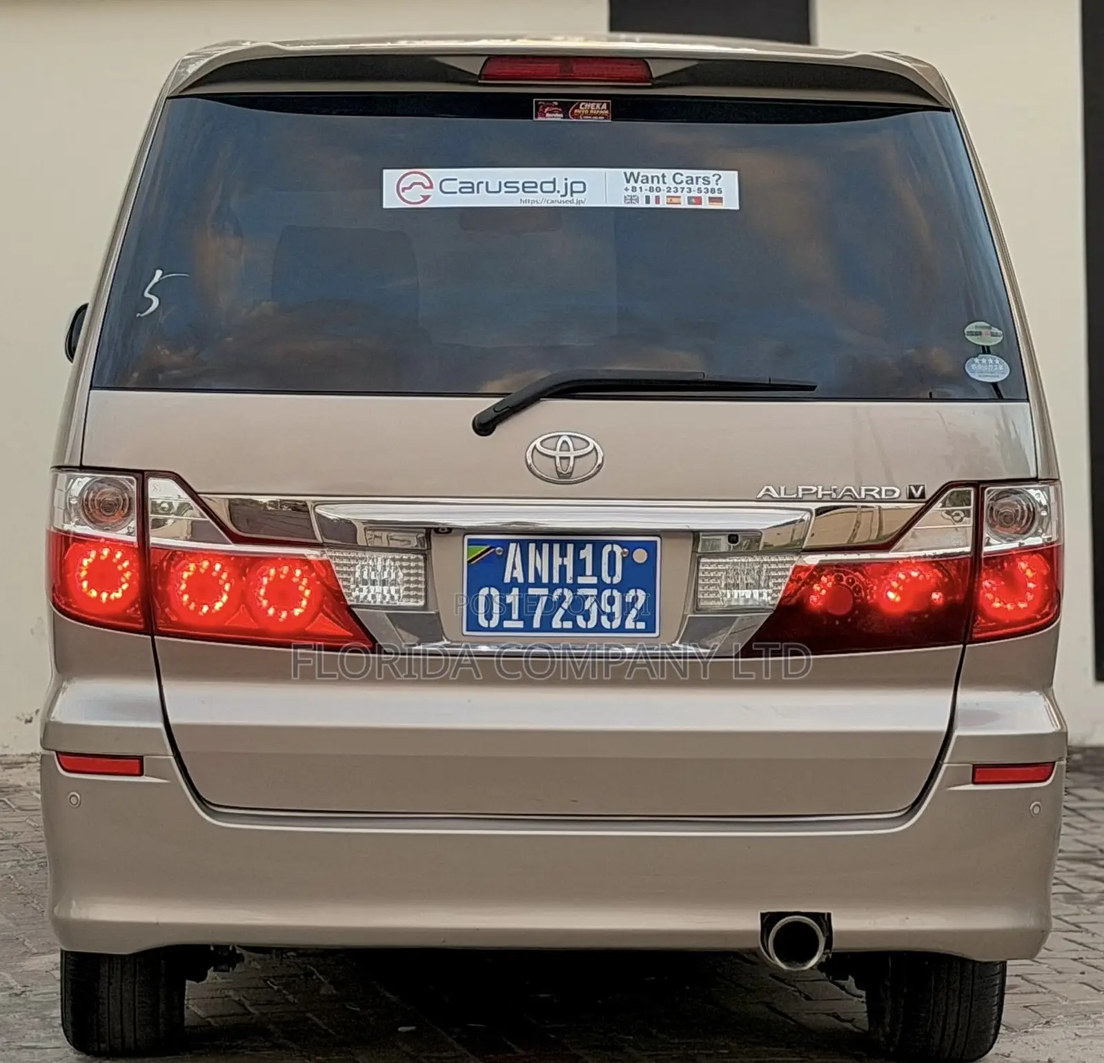 Toyota Alphard 2006 Gold