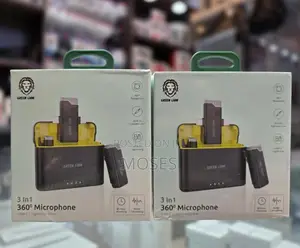 Green Lion 3 In 1 Wireless Mic For Phone