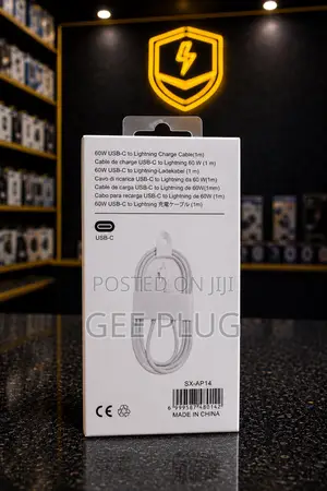 iPhone Usb-C to Lightning 60w Fast Charging Cable