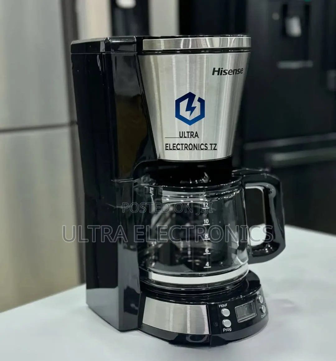 Hisense Digital Coffee Maker With 1.5 Litres Capacity and 1000w