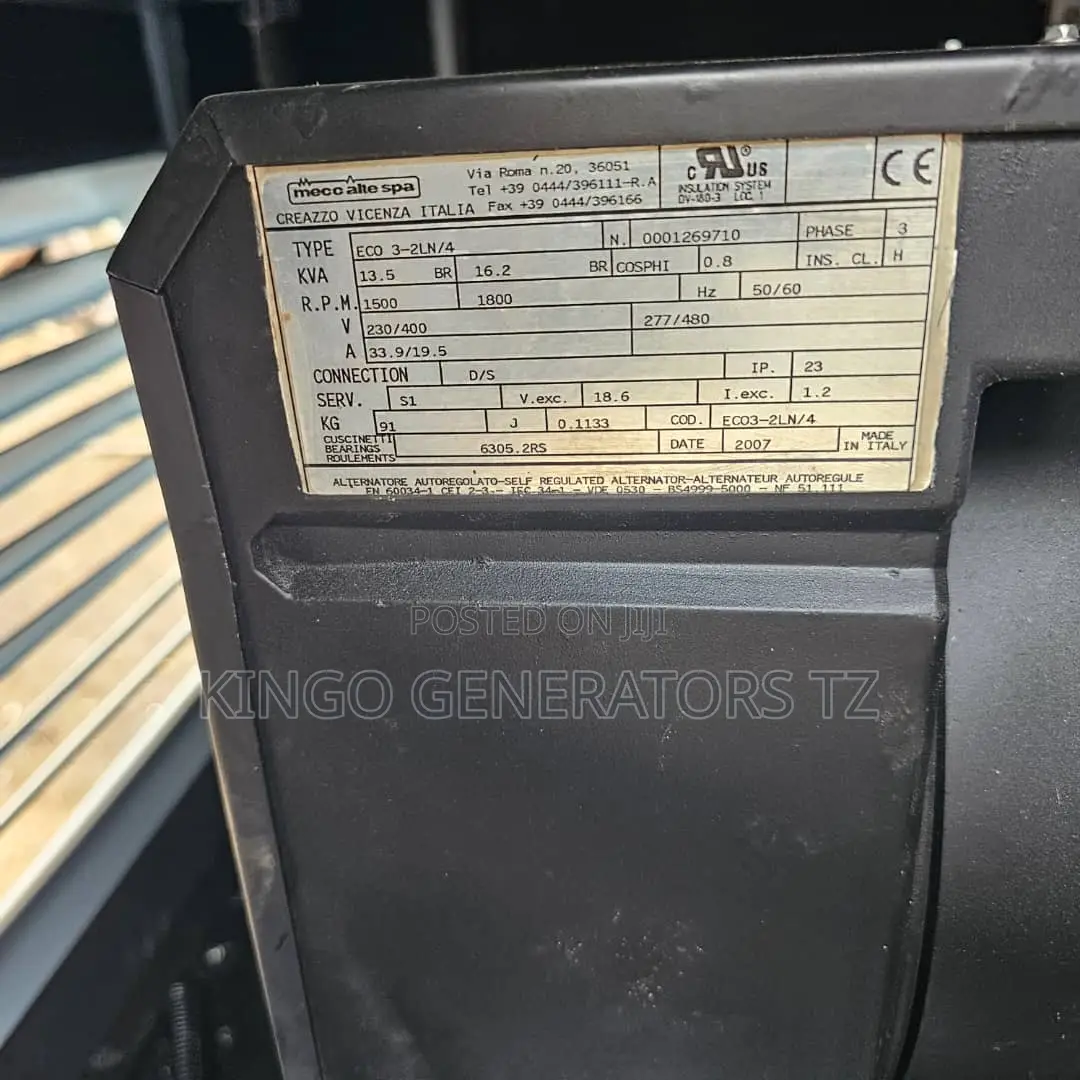 Generator Logic 13.5kva