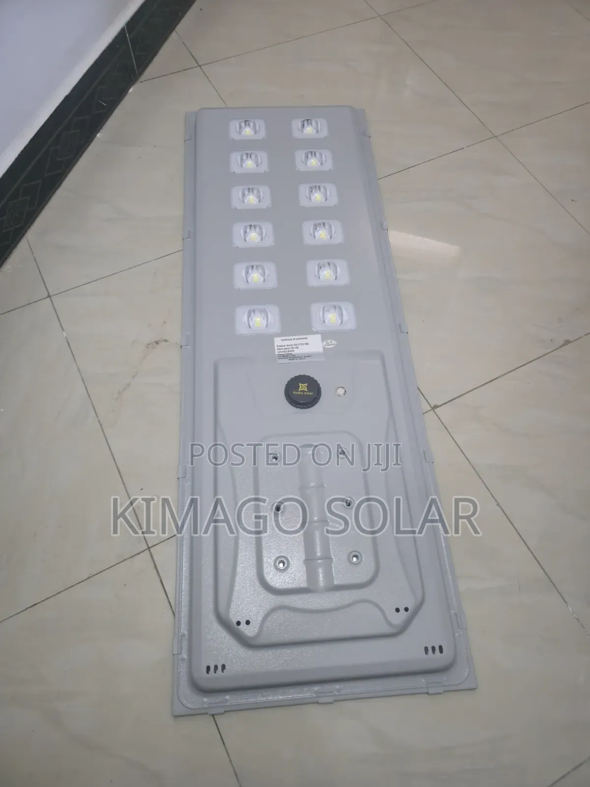 All in One Solar Project Light. 100w Solar Panel 140w Lifepo4 96wh