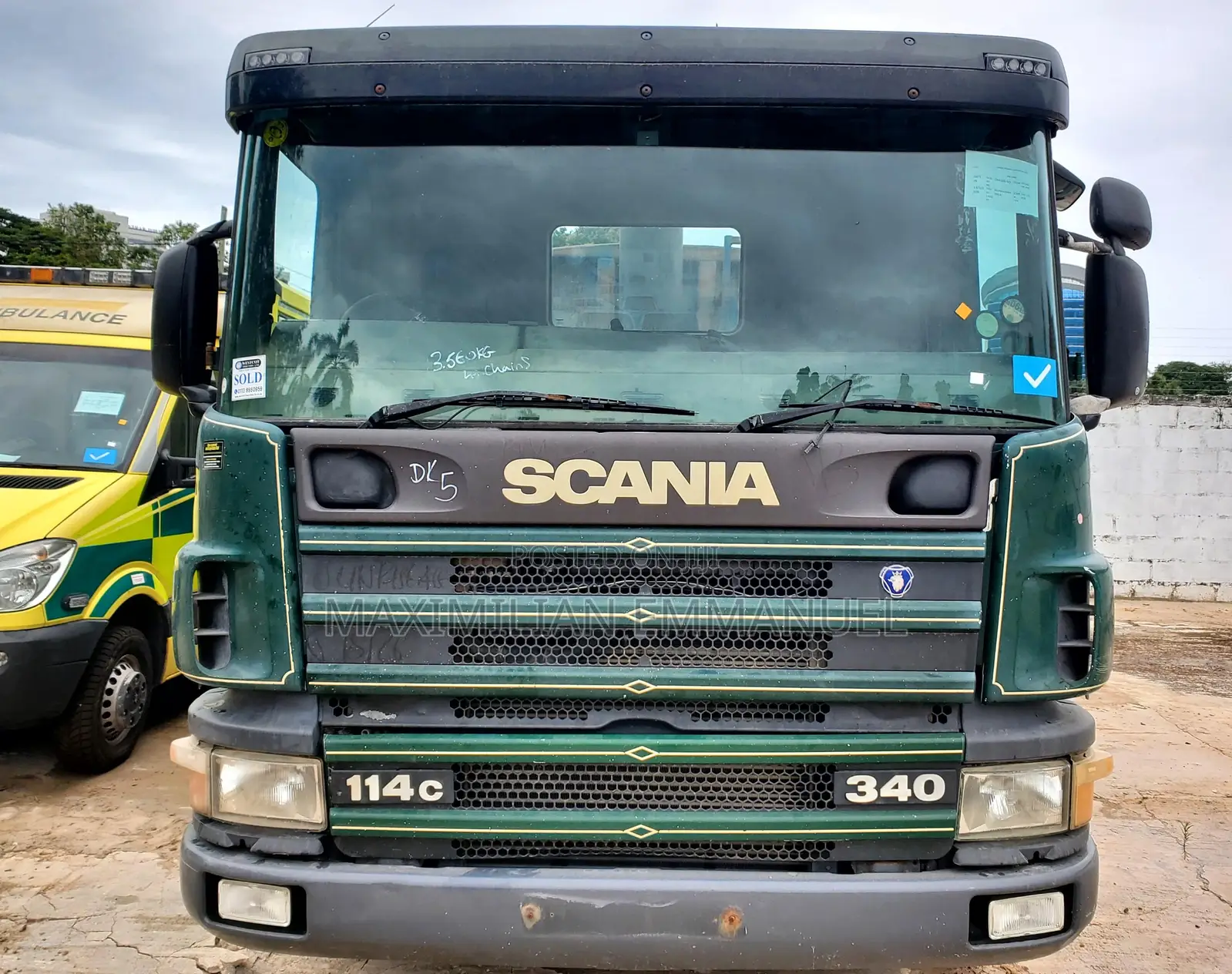 Scania Tipper Mende Double Diffu