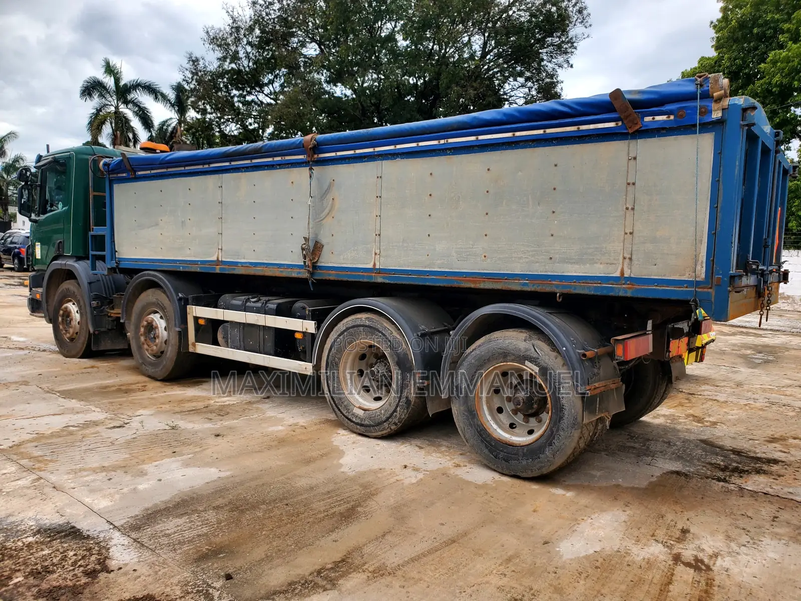 Scania Tipper Mende Double Diffu