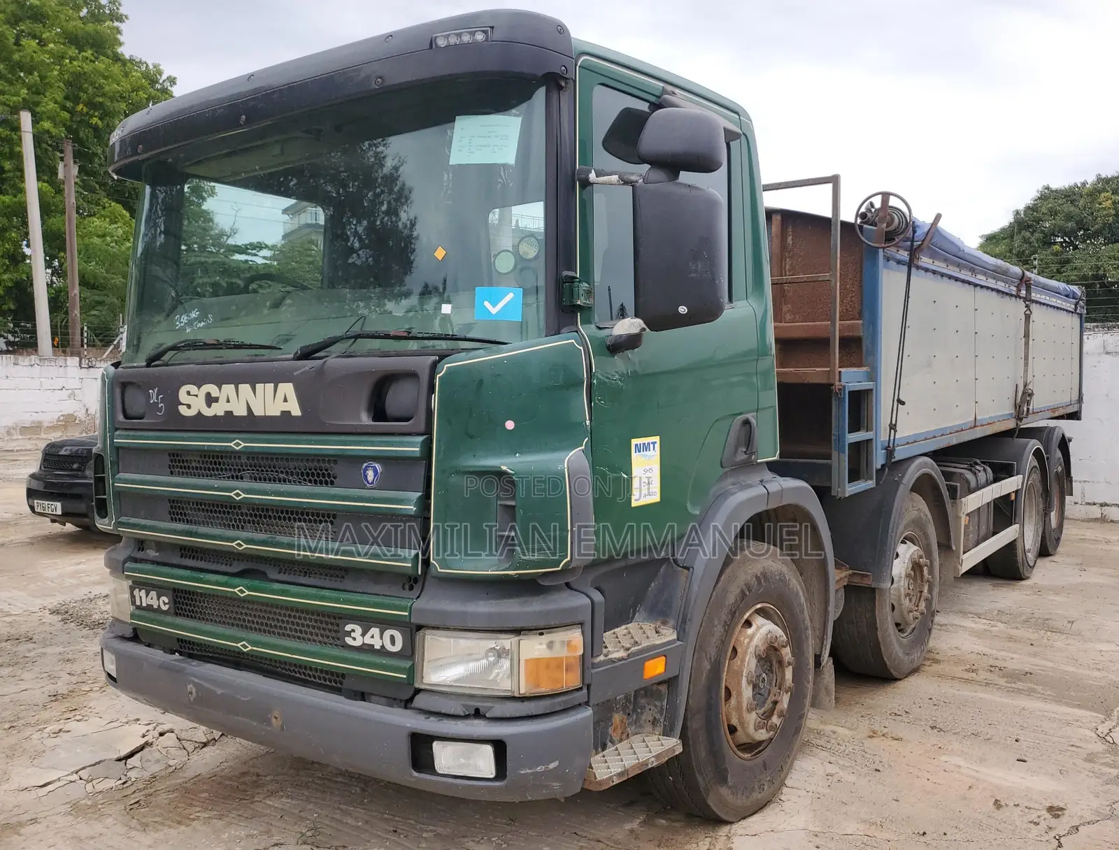 Scania Tipper Mende Double Diffu