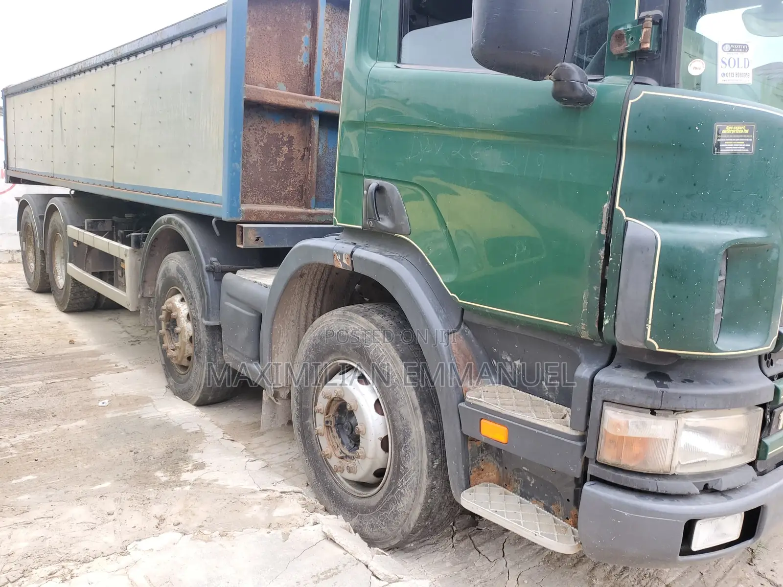 Scania Tipper Mende Double Diffu