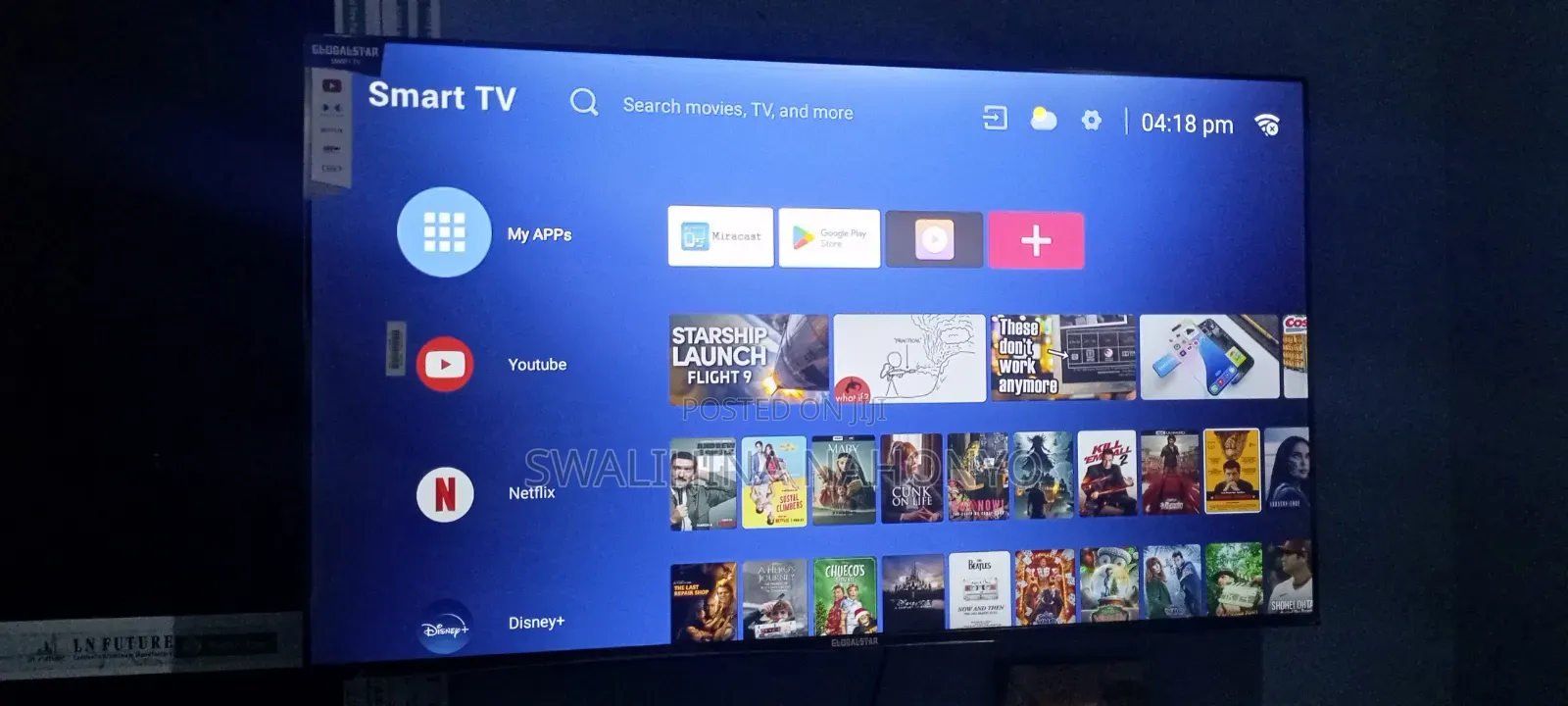 Globalstar 50 Inches Smart