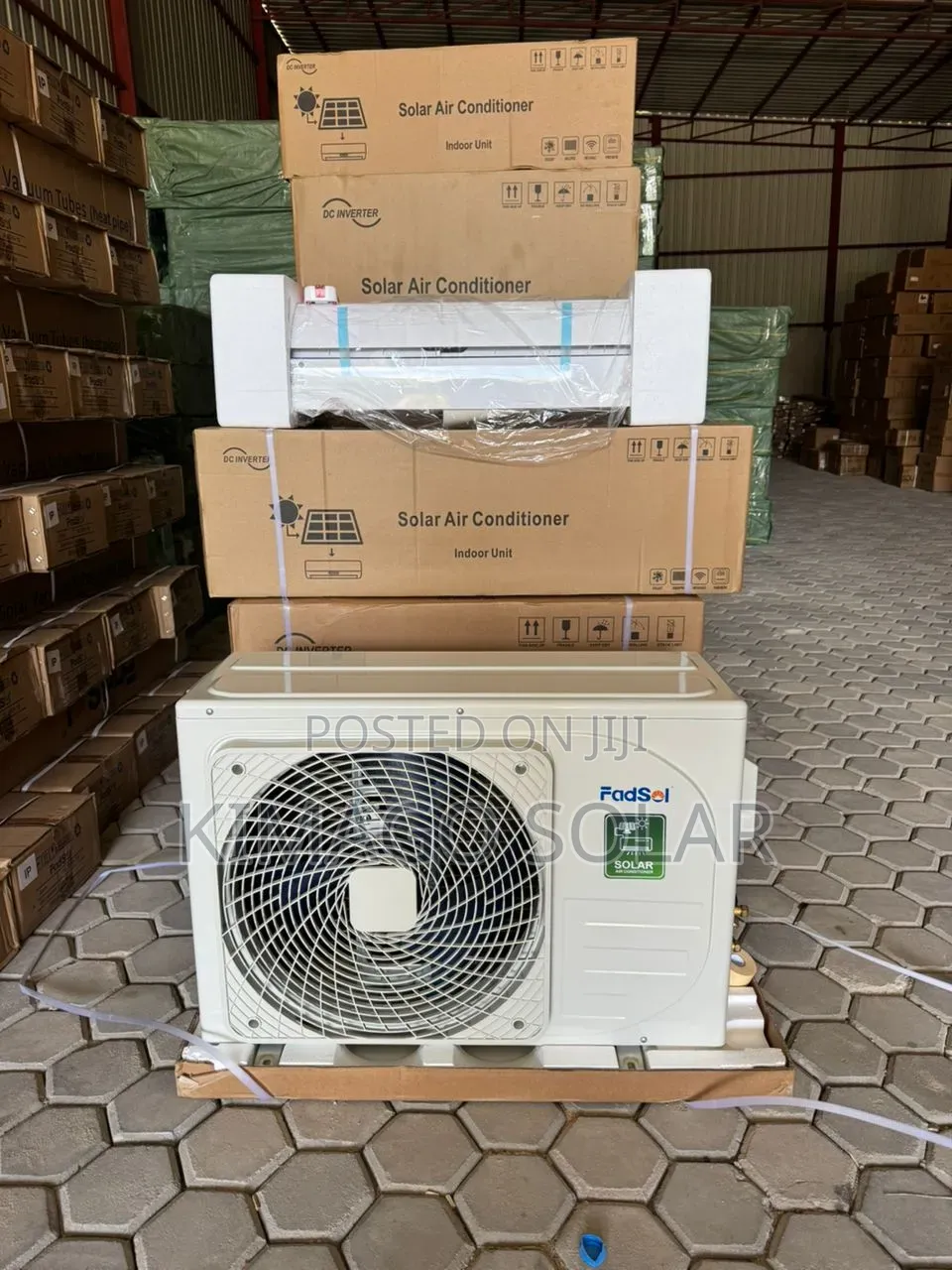 Solar Ac 12,000 Btu Full Set Na Panel Zake