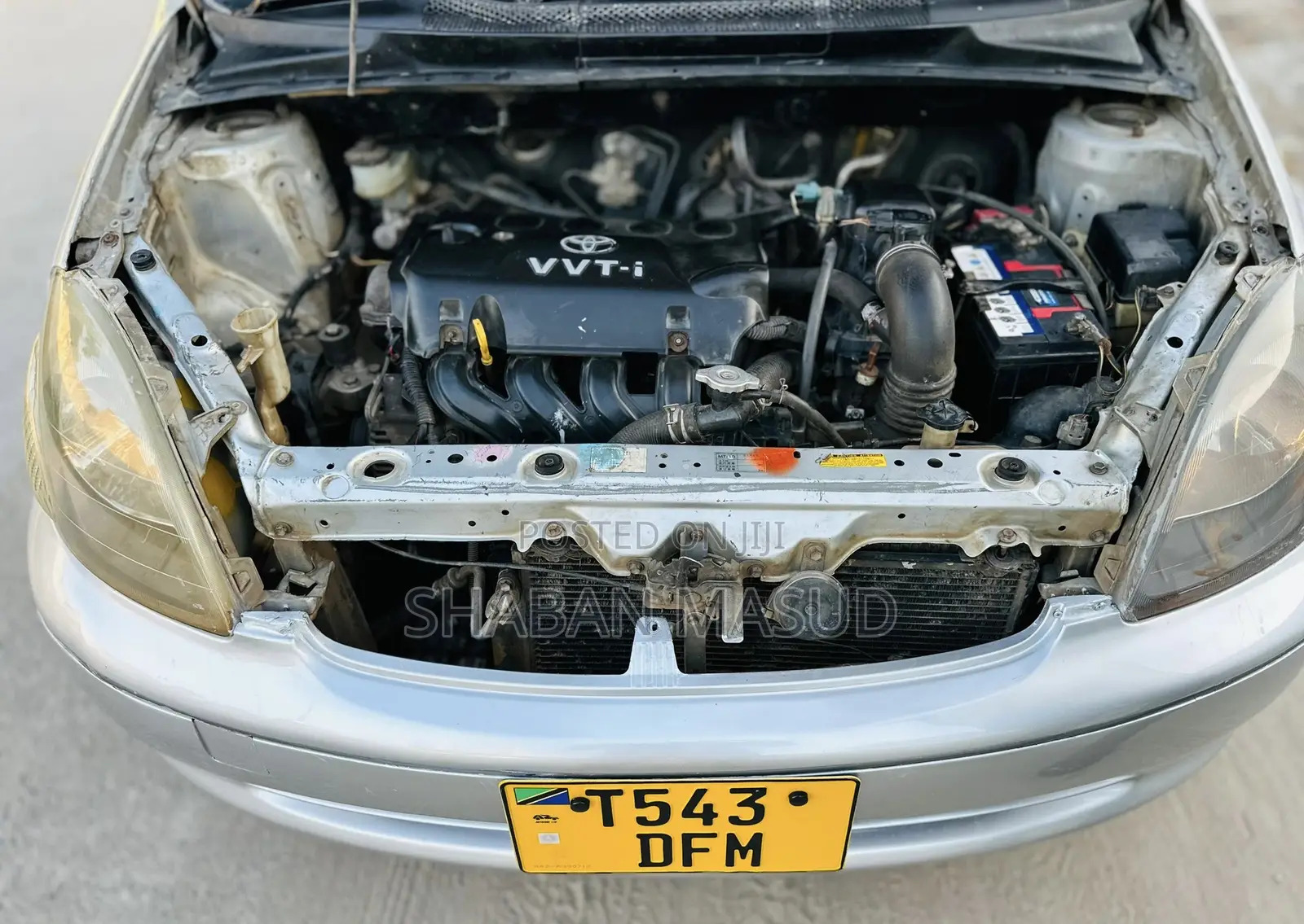 Toyota Vitz 1.3 AWD 5dr 2004 Silver