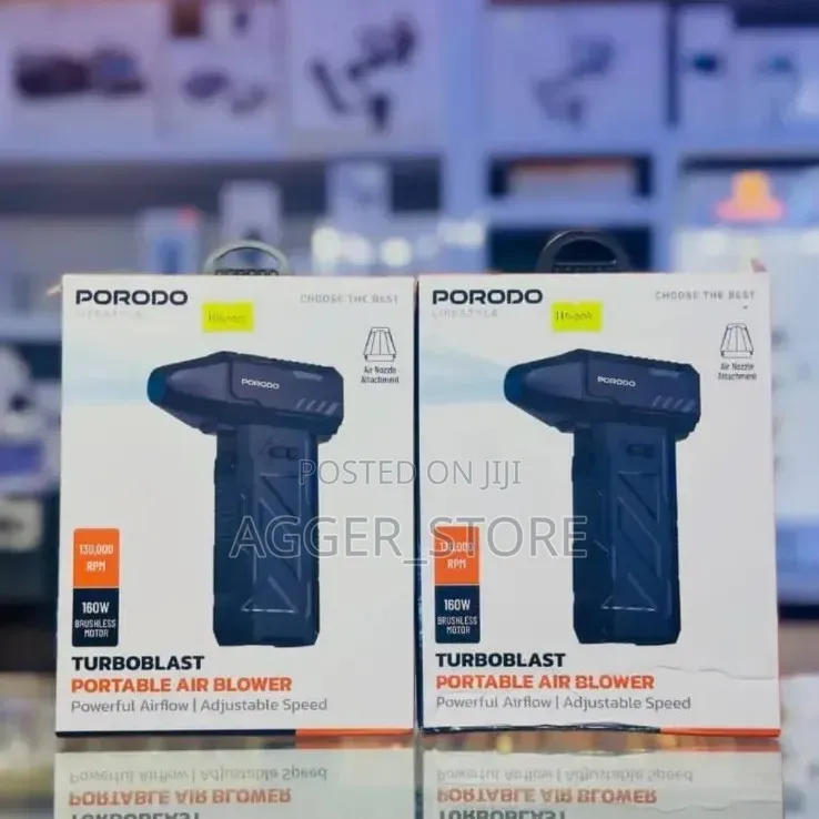 Porodo Turboblast Portable Air Blowers in Black