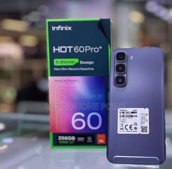 New Infinix Hot 60 Pro+ 256 GB Blue