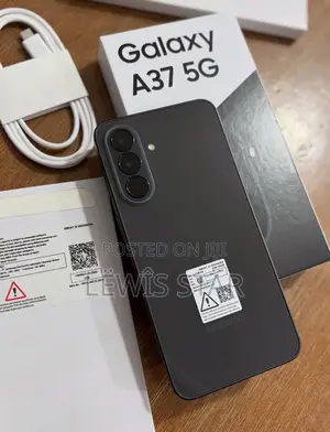 New Samsung Galaxy A37 128 GB Black