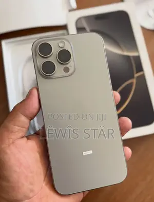 New Apple iPhone 16 Pro Max 256 GB Gold