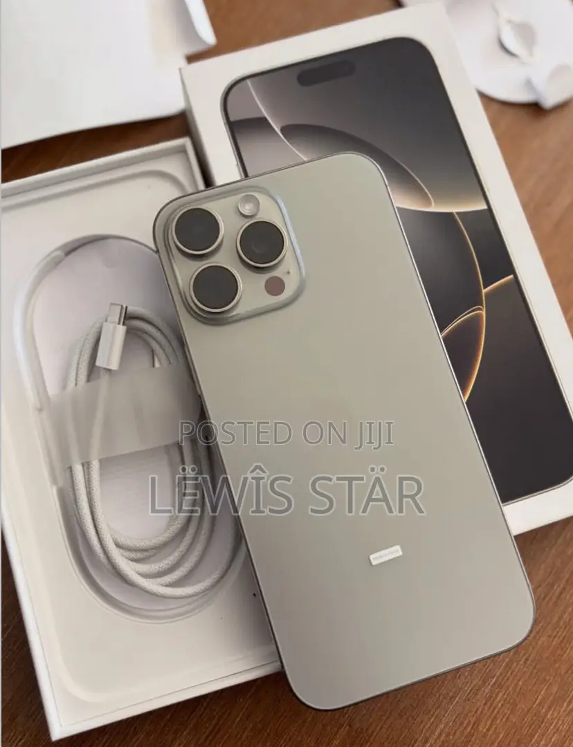 New Apple iPhone 16 Pro Max 256 GB Gold