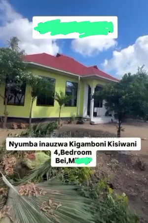 3bdrm House in Mchakama Real Estate, Kigamboni for sale