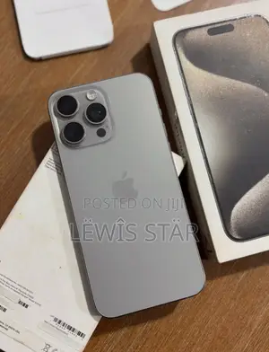 New Apple iPhone 15 Pro Max 256 GB Gray