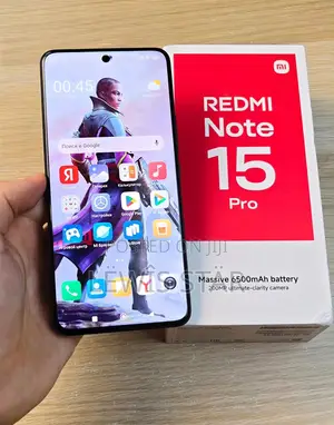 New Xiaomi Redmi Note 15 Pro 256 GB Black