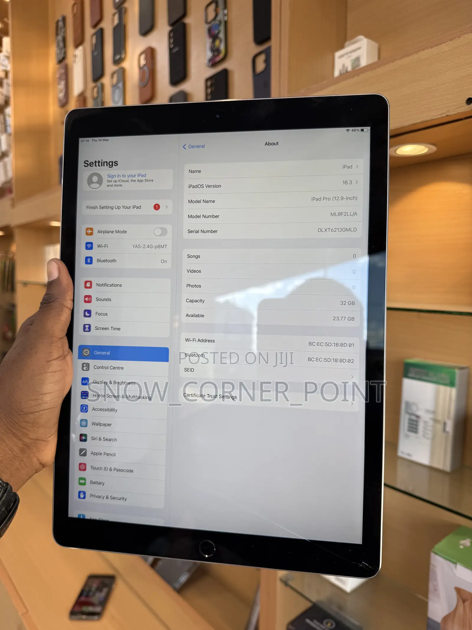 Apple iPad Pro 12.9 (2017) 32 GB Silver
