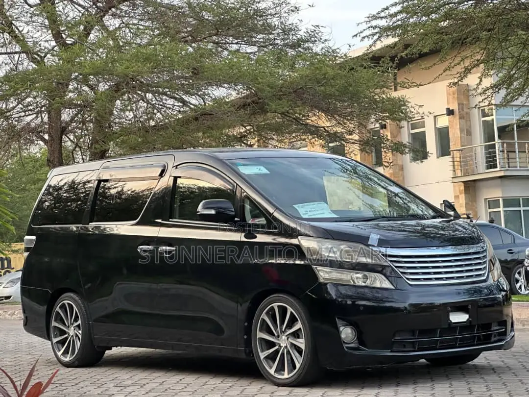 Toyota Alphard 2010 Matt Black