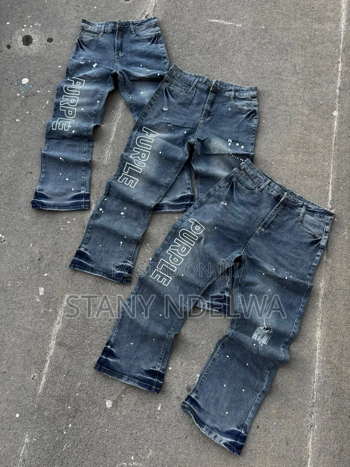 Baggy Pupple Jeans