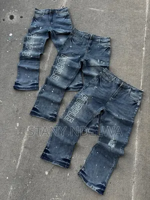 Baggy Pupple Jeans