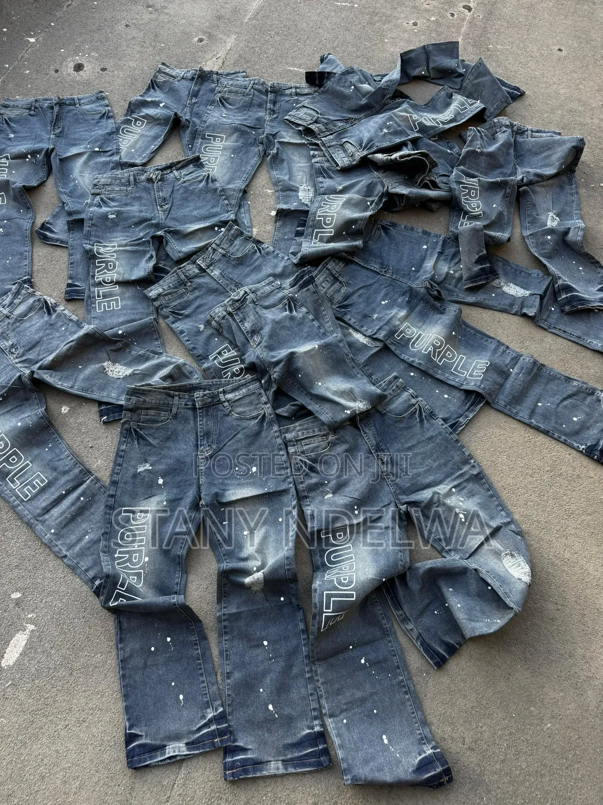 Baggy Pupple Jeans