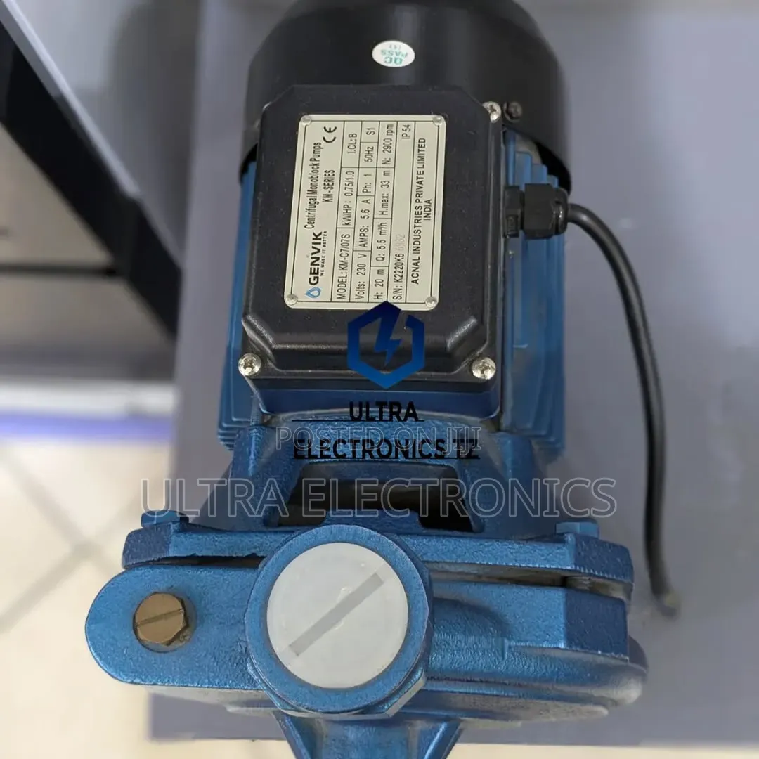 Original Genvik Surface Water Pump From India With Kw 0.75 Hp 1.0