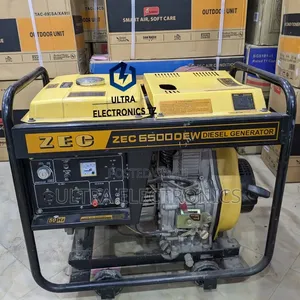 Original Zec Powerful Diesel Generator 6500dew Key Start / 5.0-5.5kw