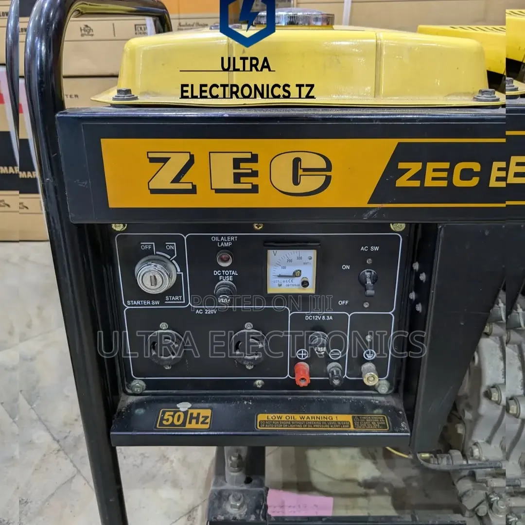 Original Zec Powerful Diesel Generator 6500dew Key Start / 5.0-5.5kw
