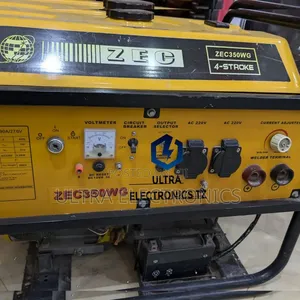 Original Zec Powerful Welding Generator350wg With 3.5 Kw and Voltmeter