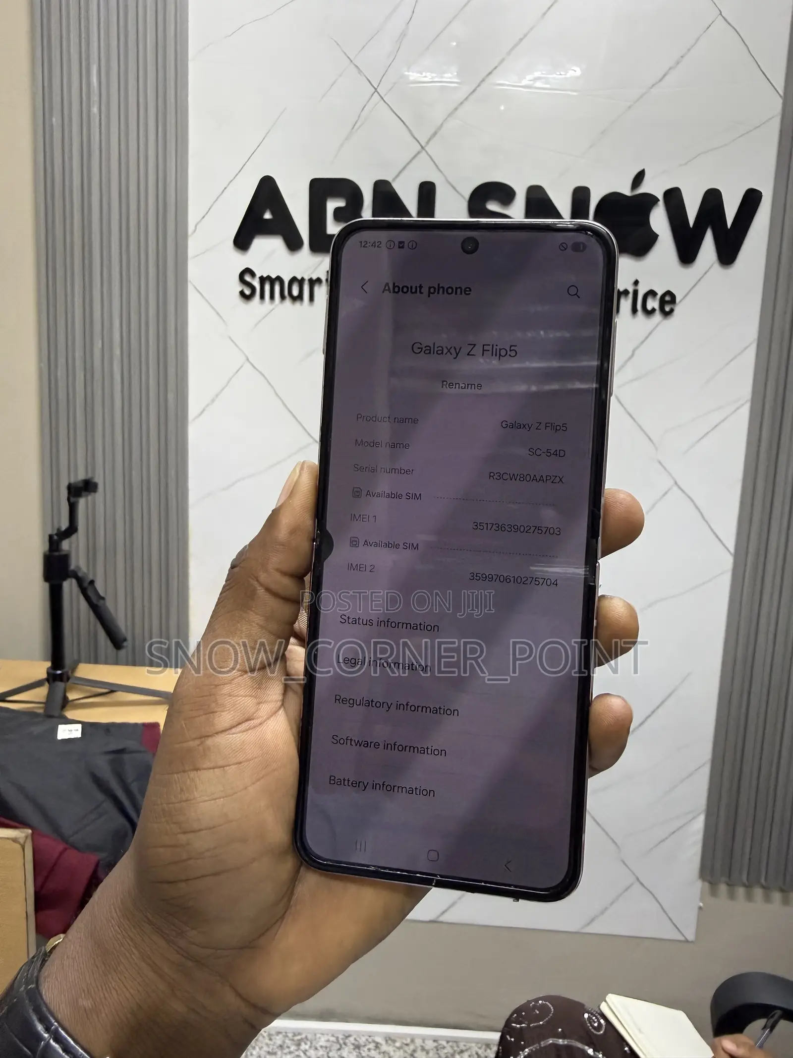 Samsung Galaxy Z Flip5 256 GB Purple
