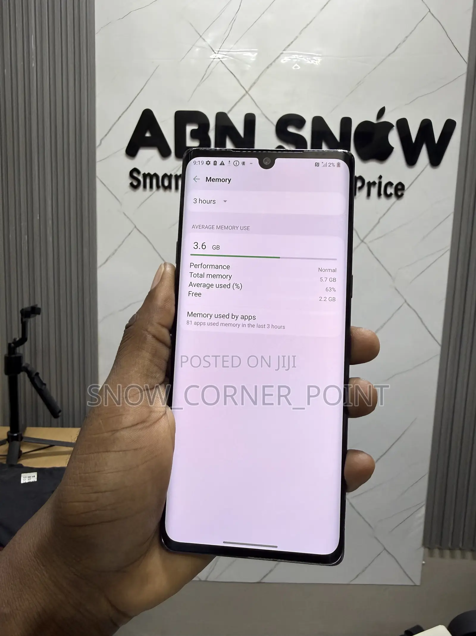 LG Velvet 128 GB Black