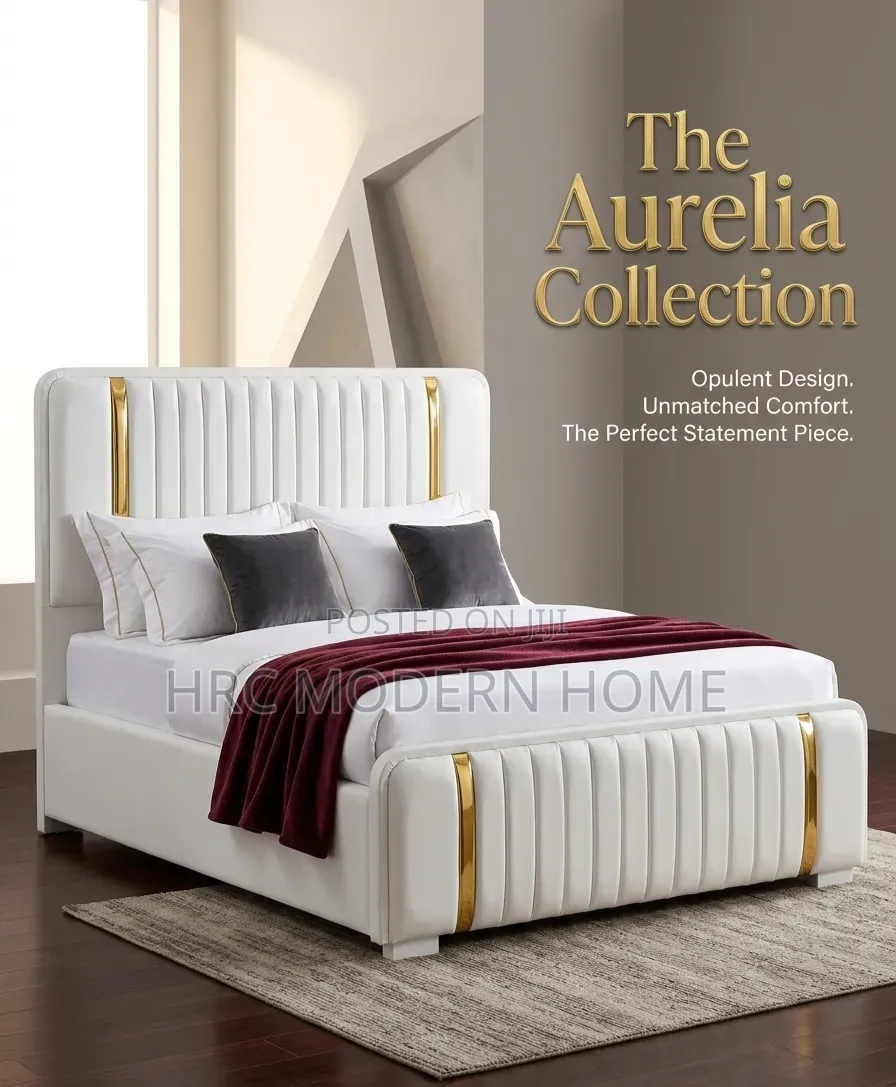 Kitanda Cha Kisasa Cha Velvet (The Aurelia Collection) 