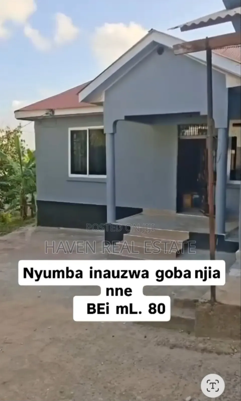 3bdrm House in Goba for sale