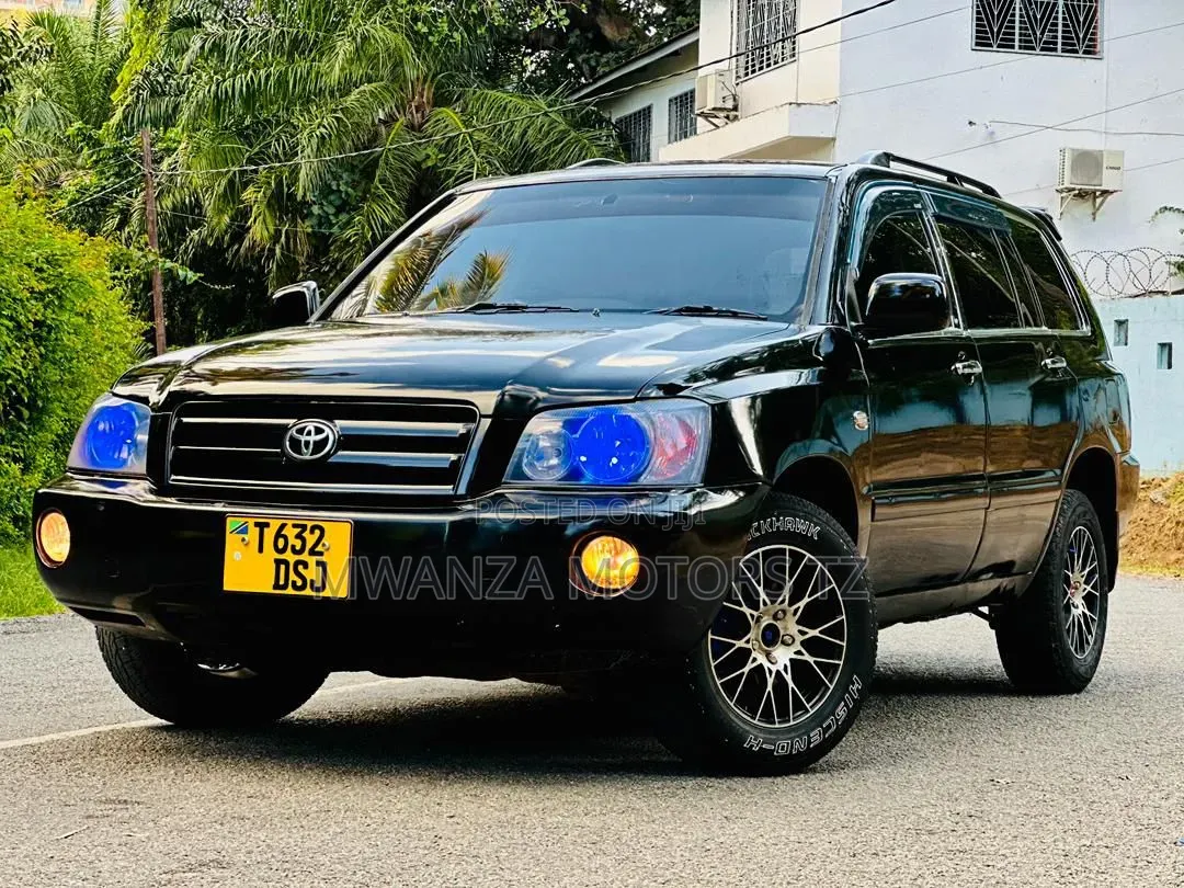 Toyota Kluger 2003 Black