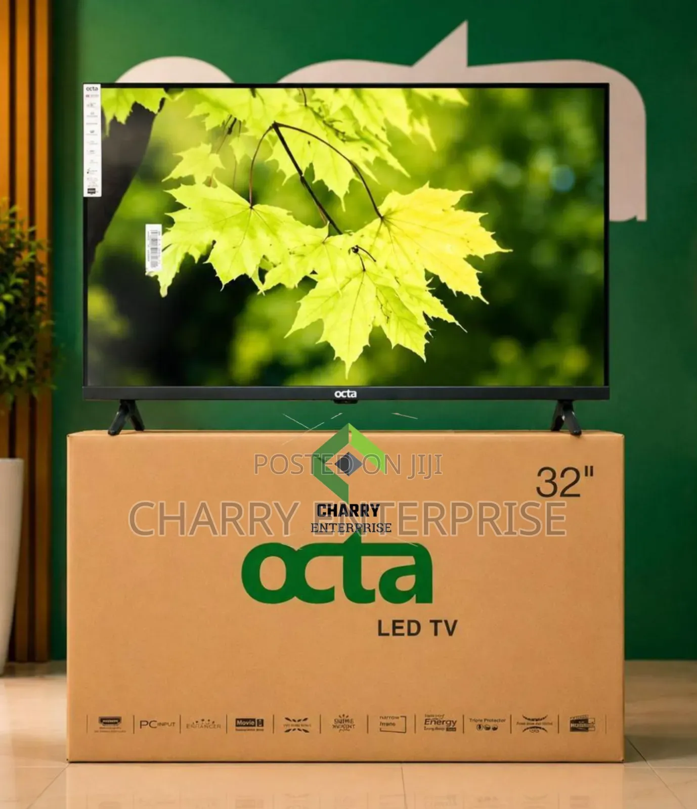 Octa Normal Frameless Tv 32 Inch Furahia Picha Yenye Uhalisia Na Angav