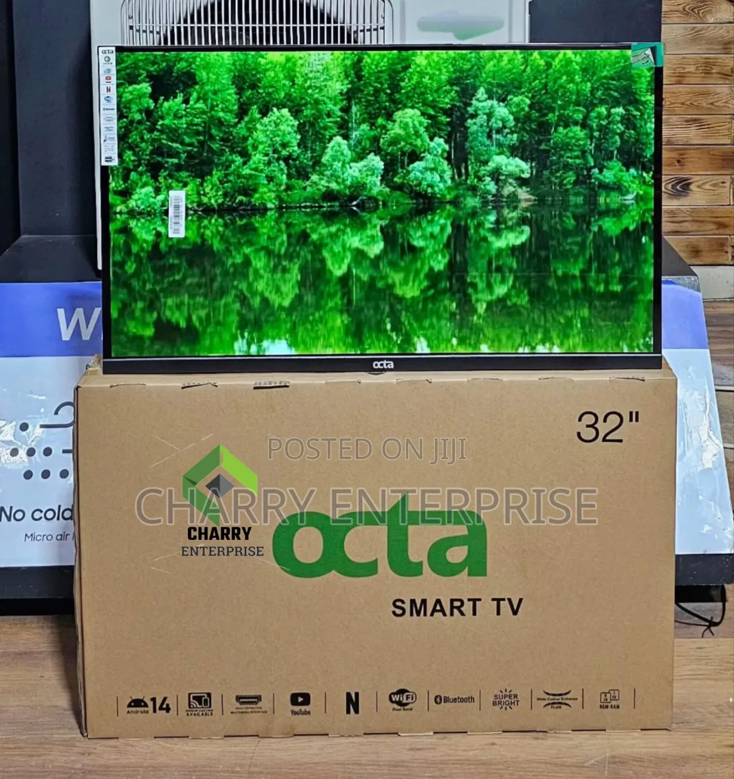 Octa Smart Frameless Tv 32 Inch With Youtube, Netflix Etc Best Display