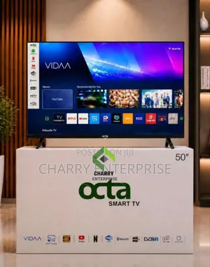 Octa Smart Frameless Tv 50inch Vidaa With Bluetooth Netflix Youtube