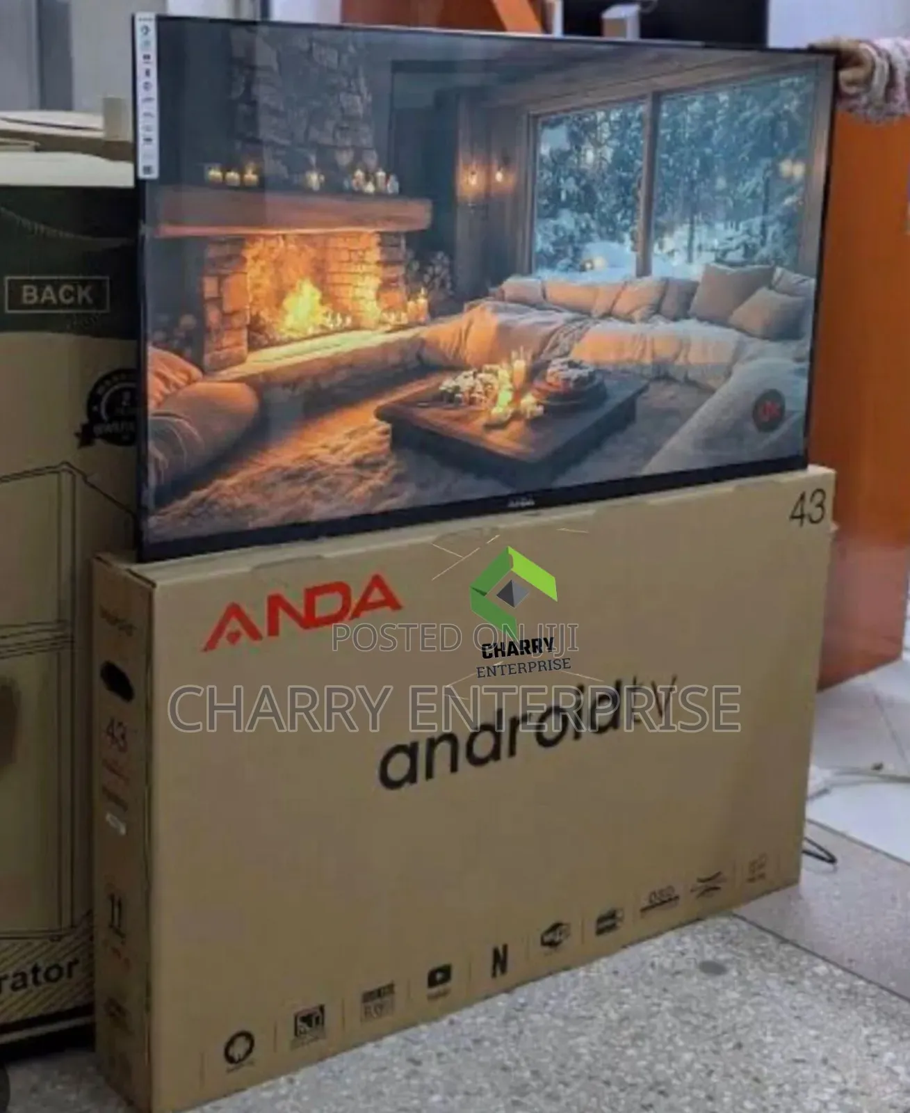 Anda Smart Frameless Android Tv 43 Inch Full Hd
Netflix, Youtube Etc