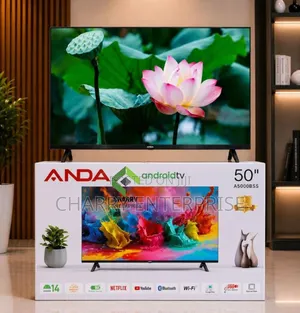 Anda Android Smart Tv 50 Inch With Bluetooth, Wifi,
Youtube, Netflix