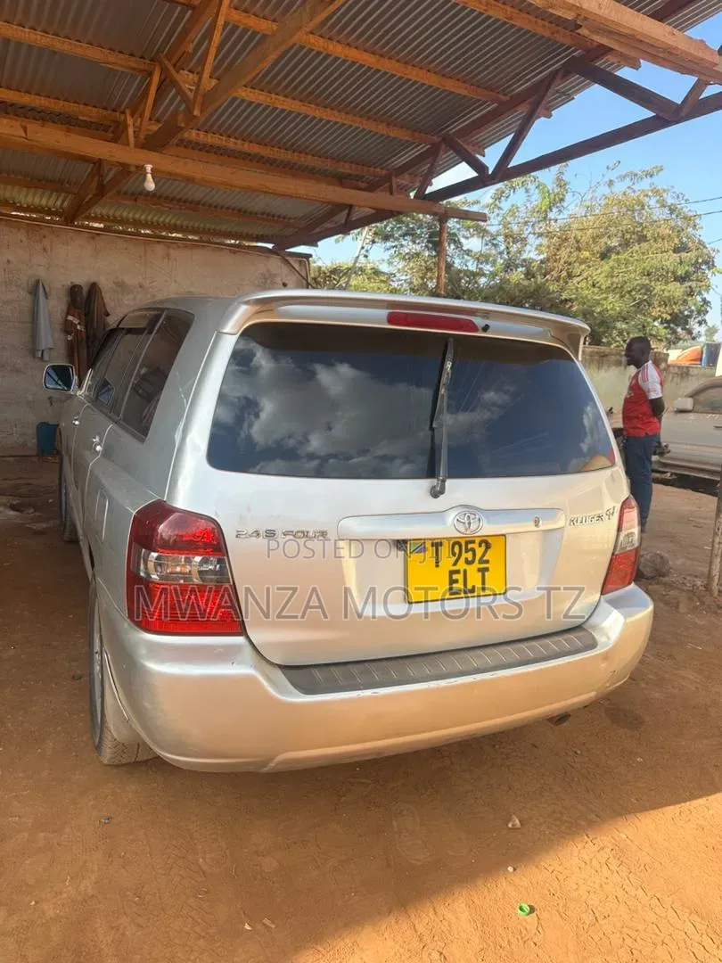 Toyota Kluger 2008 Silver