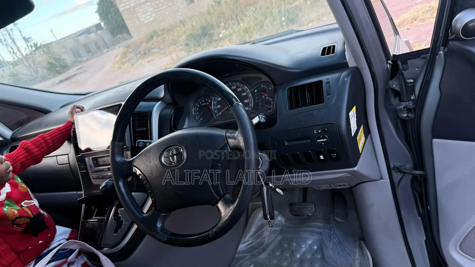 Toyota Alphard 2004 Gray