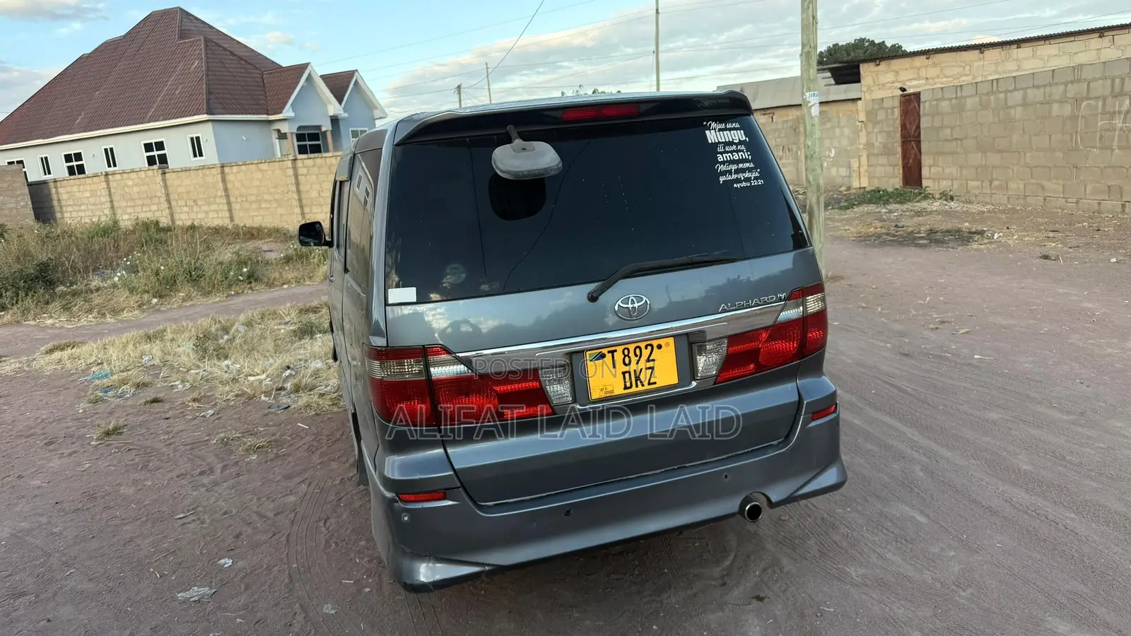 Toyota Alphard 2004 Gray