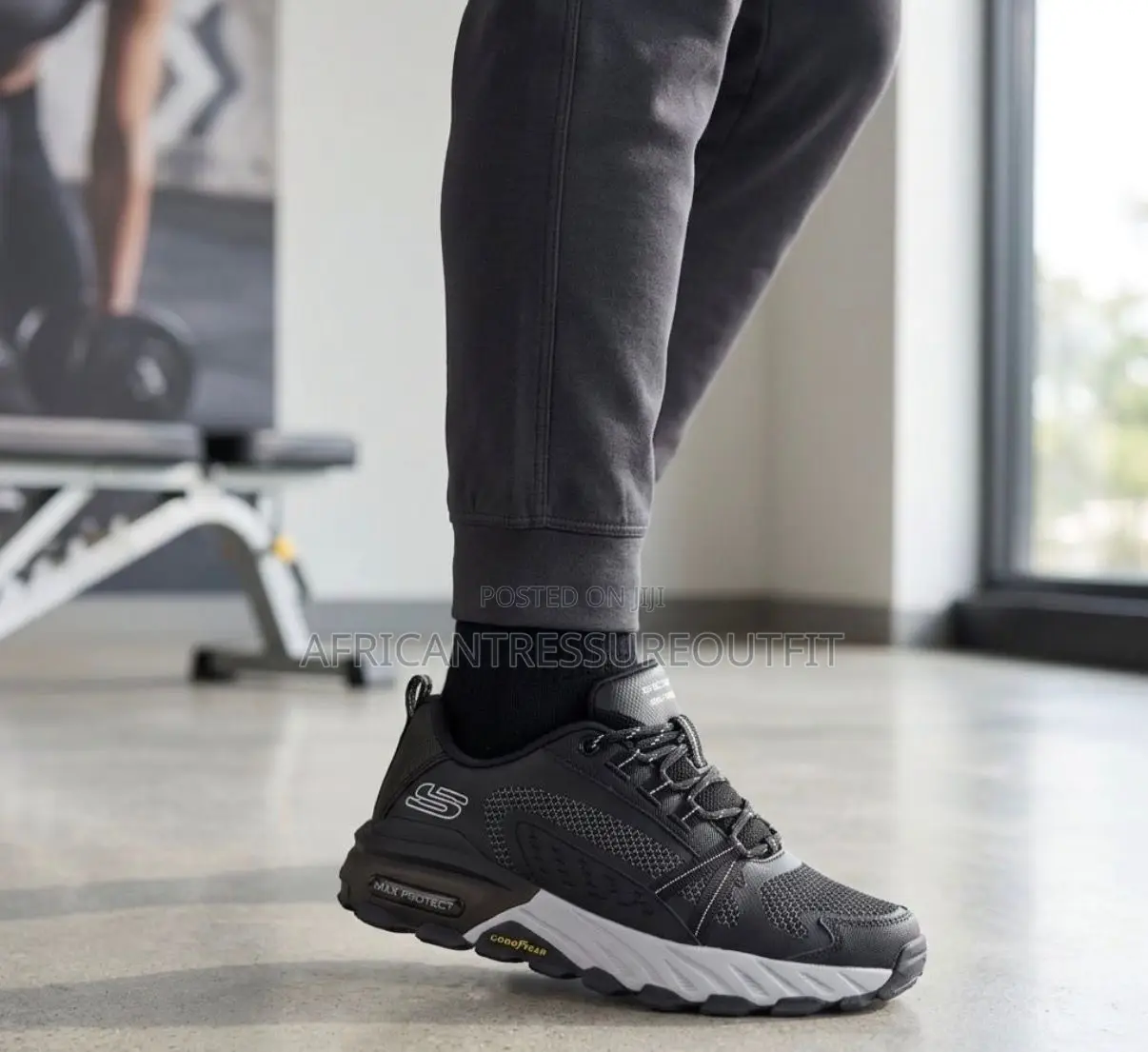 Skechers Men Max Protect Siyah 237303-BKCC Collection