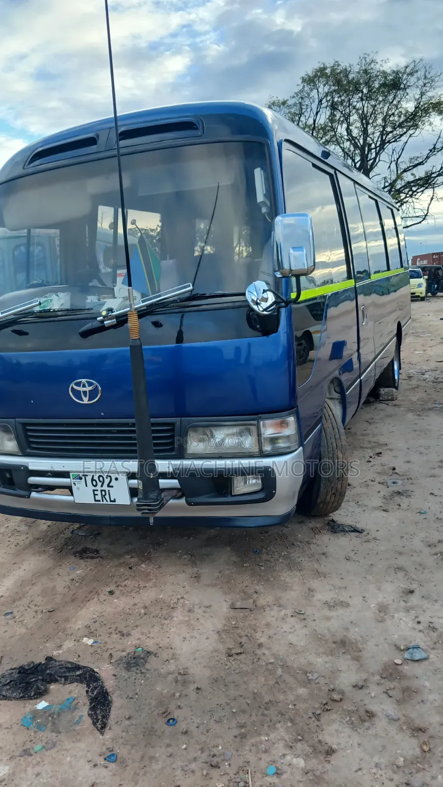 Toyota Coaster 2005 Blue