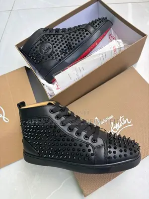 Christian Louboutin Loius Spikes Sneakers Collection
