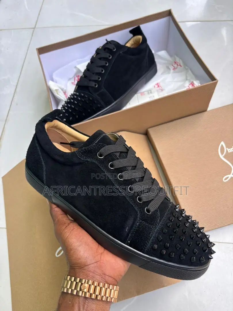 Christian Louboutin Loius Spikes Sneakers Collection